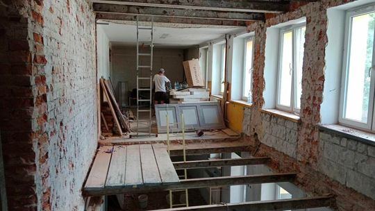 Tomaszowski Dom Kultury w remoncie