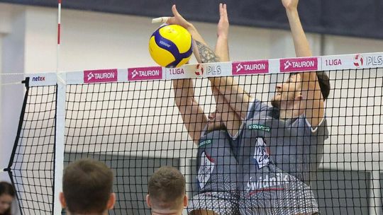 Spraring siatkarzy Avii Świdnik z Reprezentacją U-20