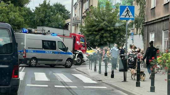 Wypadek na ul. Lubartowskiej w Lublinie
