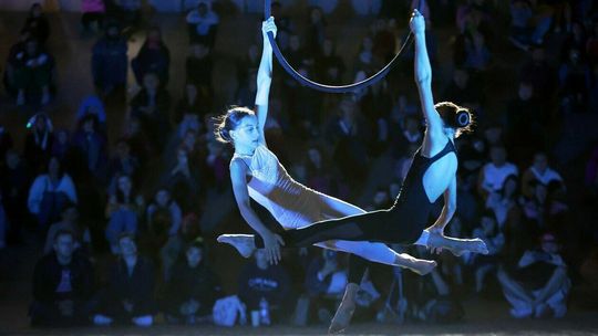 Gala pasjonatów tańca w powietrzu