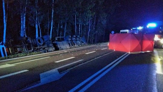 Paszki Małe. Wypadek na drodze krajowej nr 19 Paszki Małe. Wypadek na drodze krajowej nr 19