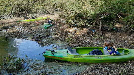Sprzątanie Bystrzycy w Lublinie