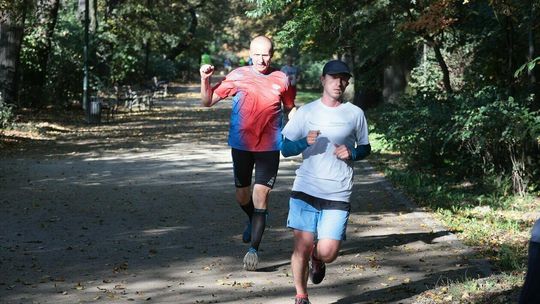 Bieganie w Ogrodzie Saskim