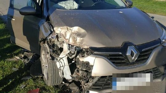 Podwójna kolizja w Łabuniach 