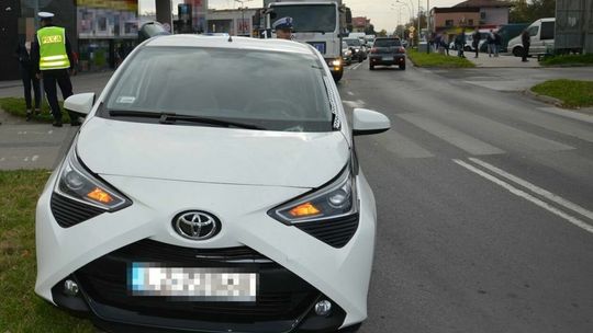 Wypadek przy ulicy Gminnej w Zamościu