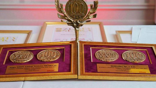 Złota Setka 2021. Ranking Najlepszych Firm Lubelszczyzny Złota Setka 2021. Ranking Najlepszych Firm Lubelszczyzny