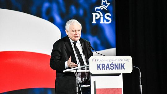 Jarosław Kaczyński w Kraśniku