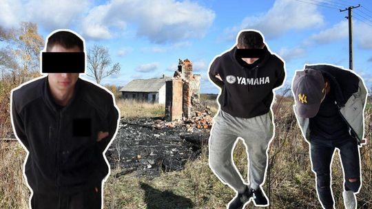 Zatrzymani młodzi podpalacze