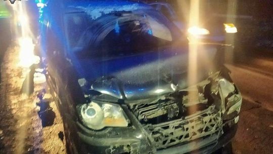 Łabuńki Pierwsze. Pijana kierująca spowodowała kolizję Łabuńki Pierwsze. Pijana kierująca spowodowała kolizję