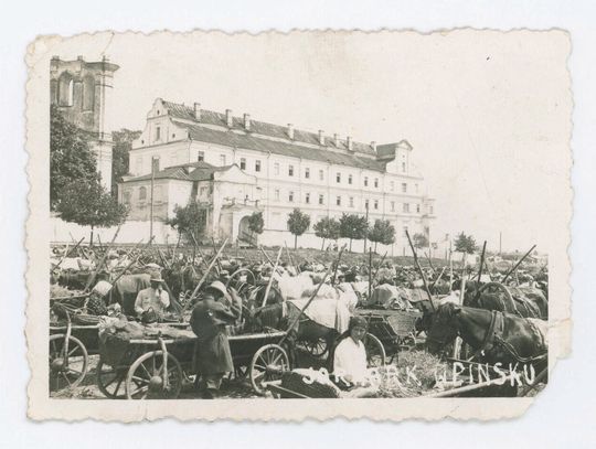 Jarmark w Pińsku ok. 1937 r.