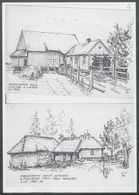 Grafiki autorstwa Arseniusza Flaka sporządzone w 1974 r.