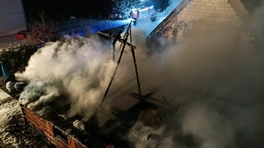 Pożar restauracji w Wielączy Pożar restauracji w Wielączy