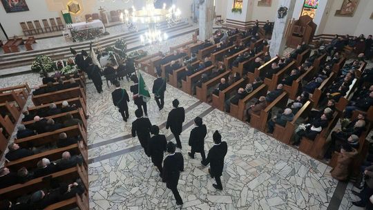 Pogrzeb górnika z KWK Bogdanka