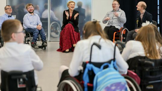 Agata Korhauser-Duda z wizytą w Zamościu