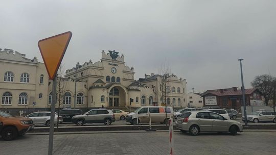 Prace w okolicy dworca PKP Lublin Główny