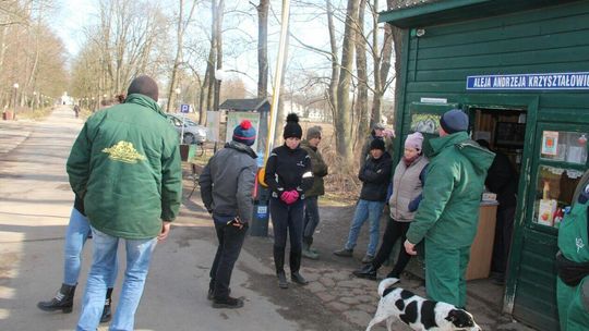Protest pracowników stadniny w Janowie Podlaskim 
