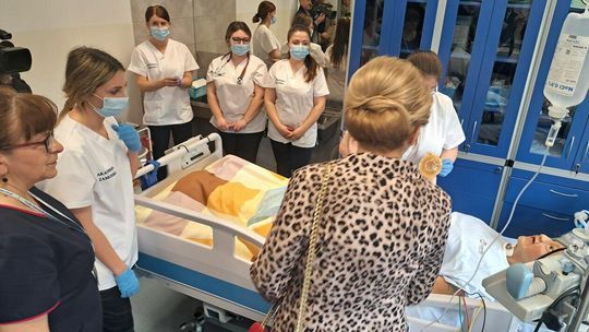 Centrum Symulacji Medycznych Akademii Zamojskiej - oficjalne otwarcie