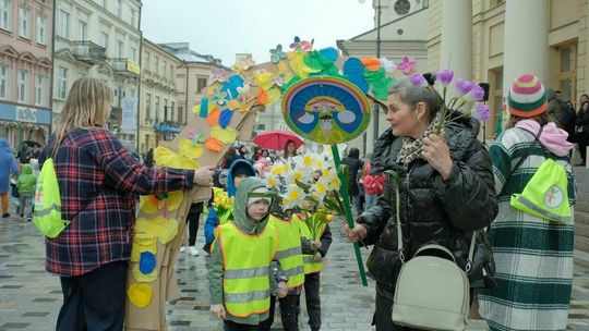 Lubelskie przedszkolaki świętowały pierwszy dzień wiosny