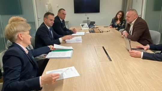 Przedstawiciele powiatu krasnostawskiego w Brukseli