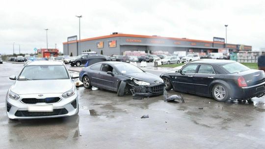 Policyjny pościg w Białej Podlaskiej