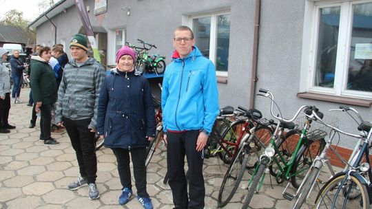 Rowerowa akcja pana Marka w Białej Podlaskiej 