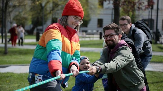 Warsztaty integracyjne w plenerze w ramach Lubelskiego Festwalu Miedzypokoleniowego 