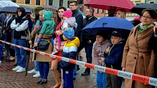 Patriotycznie na Rynku Wielkim w Zamościu - 3 maja 2023