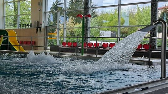 Kryta Pływalnia Fala w Hrubieszowie na dzień przed otwarciem