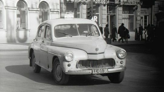 Stare zdjęcia taksówek w Lublinie Stare zdjęcia taksówek w Lublinie