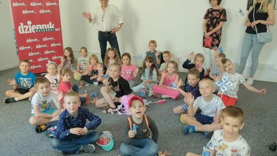 Wycieczka przedszkolaków w redakcji Dziennika Wschodniego
