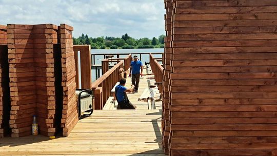 Zamojski zalew miejski przed sezonem 2023