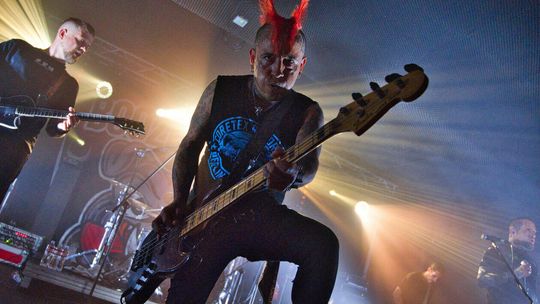 Londyńscy street-punkowcy z Booze & Glory wystąpili w Zgrzycie