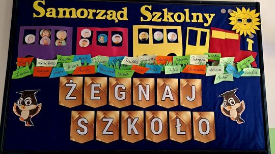 Ostatnie zakończenie roku w szkole w Gozdowie