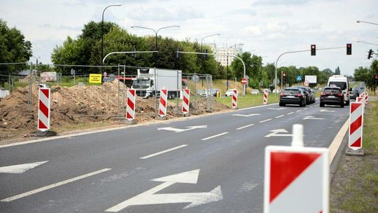Skrzyżowanie al. Witosa i ul. Doświadczalnej