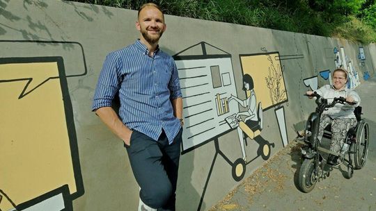 Nowy mural na ul. Kalinowszczyzna