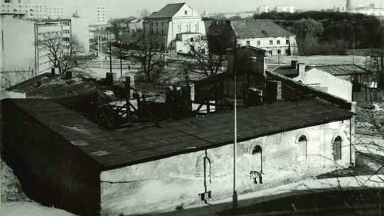 widok na zachodnią część Kalinowszczyny. W tle widoczny kościół Salezjanów