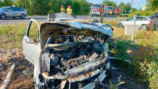 Wypadek w Uściążu