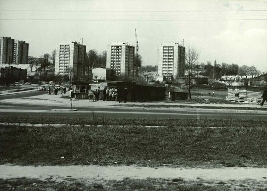 wjazd na most na Bystrzycy od strony Tatar z widokiem na Kalinowszczyznę