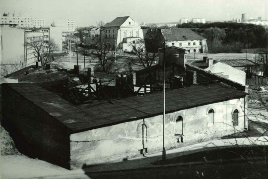 widok na zachodnią część Kalinowszczyny. W tle widoczny kościół Salezjanów