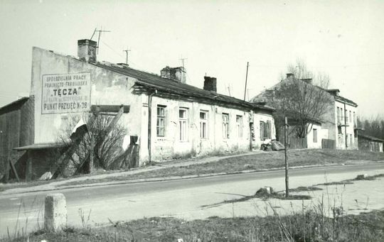 Ulica Towarowa, widok od strony południowej