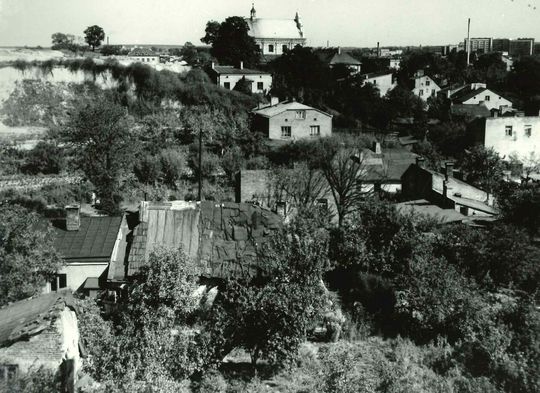 Ulica Sierakowszczyzna (obecnie ul. Krzemieniecka) - widok od strony zachodniej