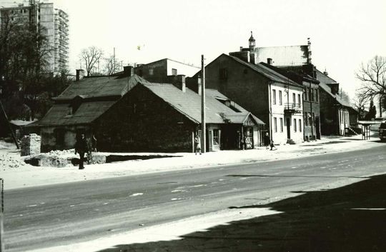 Ulica Kalinowszczyzna i część dawnej uliczki Lelewela