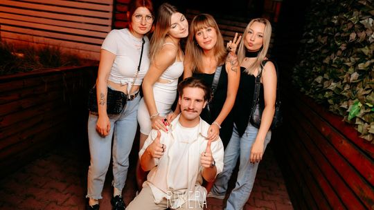 Sax in the city. Impreza na dachu.