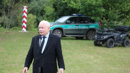 Jarosław Kaczyński w Kodniu 