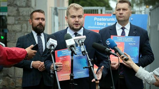 Konferencja prasowa Moskal i Czarnek