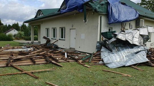 Nawałnica w gminie Siemień Nawałnica w gminie Siemień