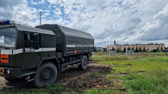 Niewybuchy w Bełżcu - akcja służb mundurowych