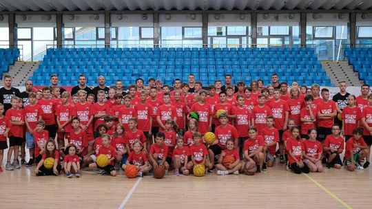 Otwarty trening dla dzieci i młodzieży z koszykarzami Polskiego Cukru Startu Lublin