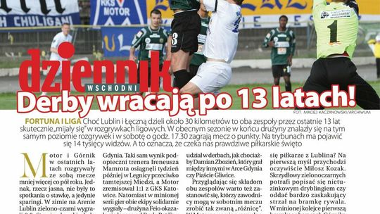 HIT KIBICA przed długo oczekiwanym derby