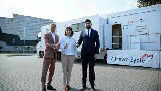 Konferencja prasowa Madziar w Chełmie strefa zdrowia